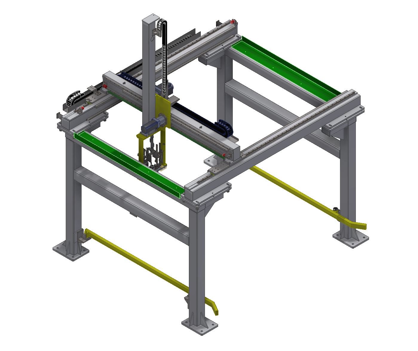 Gantry robot - 3-axis linear motion system for factory automation